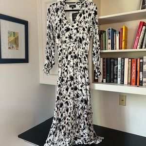 Lulus My Darling One White Floral Maxi Dress